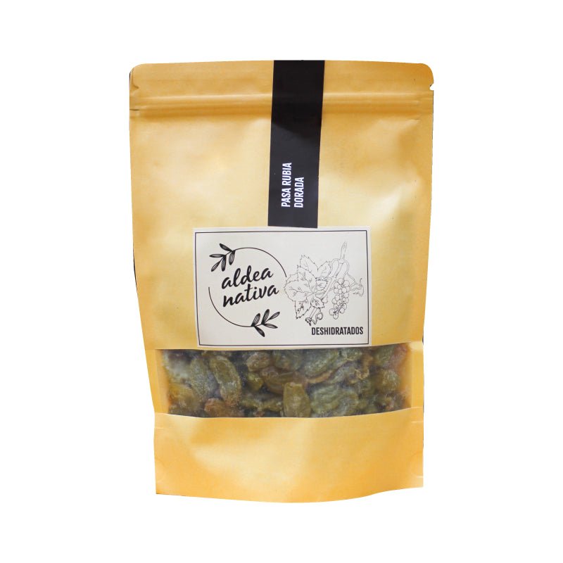 Pasas Rubia Dorada Aldea Nativa 500 Gr - ALDEA NATIVA - Aldea Nativa