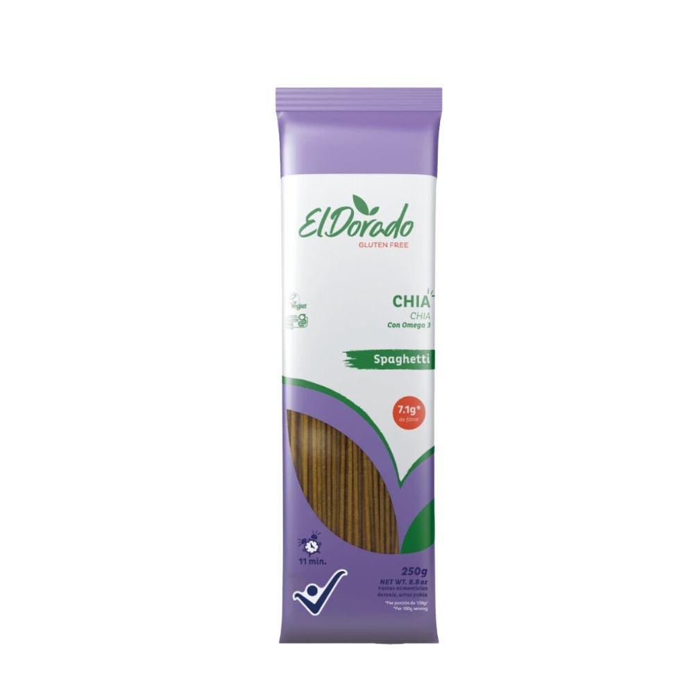 Pasta De Chia Spaguetti El Dorado 250 Gr - EL DORADO - Aldea Nativa