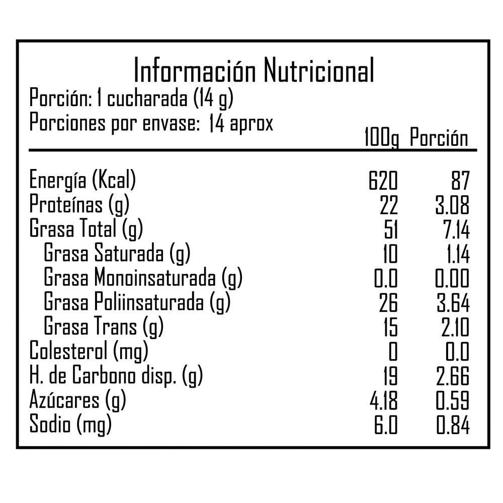 Pasta de Mani Vegana Formato Apretable Fitkery 200 Gr - FITKERY - Aldea Nativa