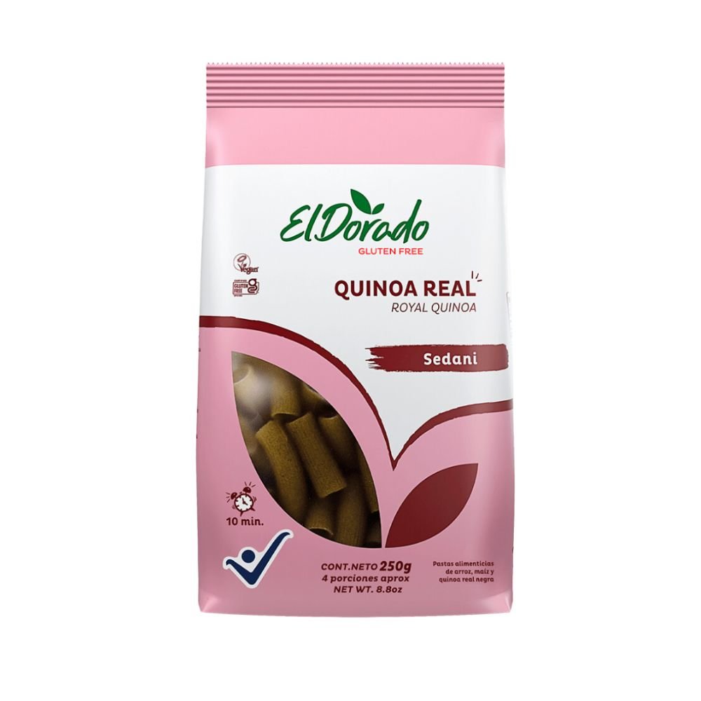 Pasta De Quinoa Sedanini El Dorado 250 Gr - EL DORADO - Aldea Nativa