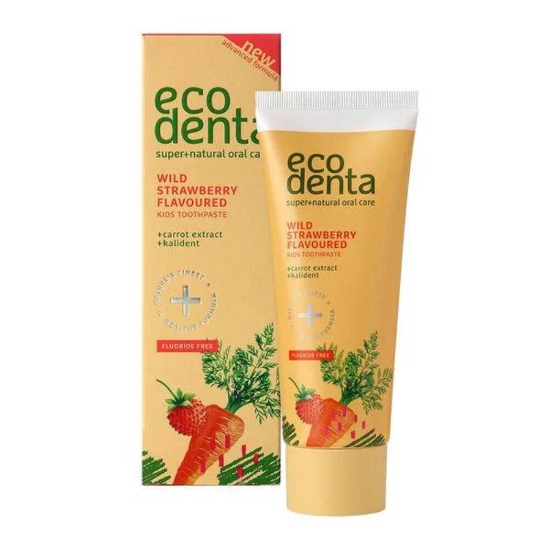 Pasta Dental Kids Sabor Frutilla Ecodenta 75 Ml - ECODENTA - Aldea Nativa