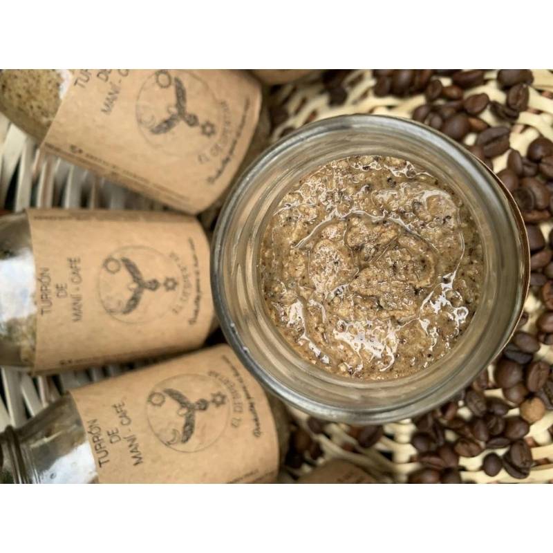 Pasta Turron Mani Café Casa El despertar 230 Gr - CASA EL DESPERTAR - Aldea Nativa