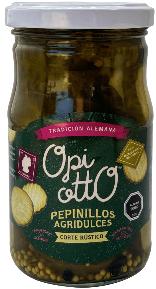 Pepinillos agridulces 305 Gr OPI OTTO - OPI OTTO - Aldea Nativa