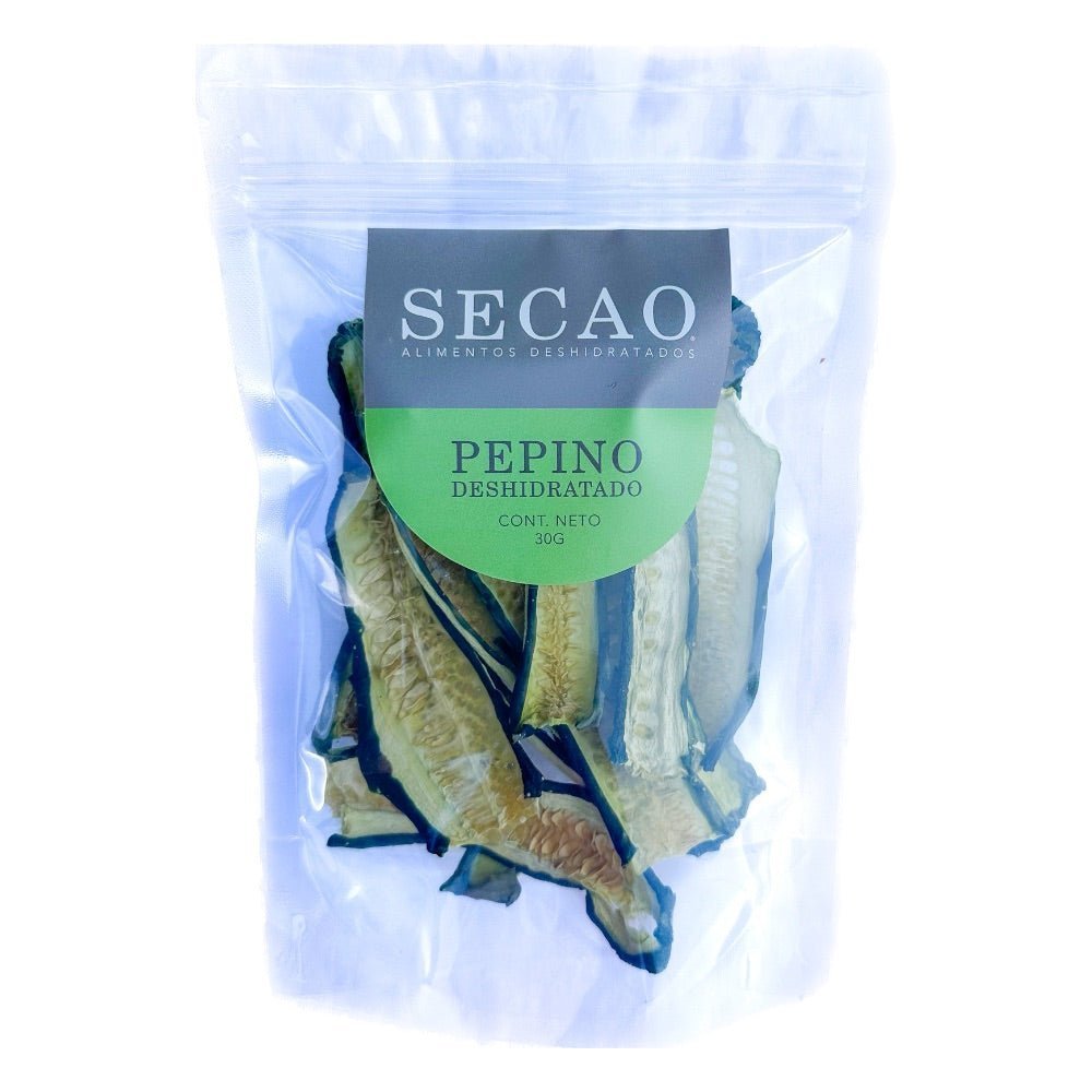 Pepino deshidratado Secao 30 Gr - SECAO - Aldea Nativa