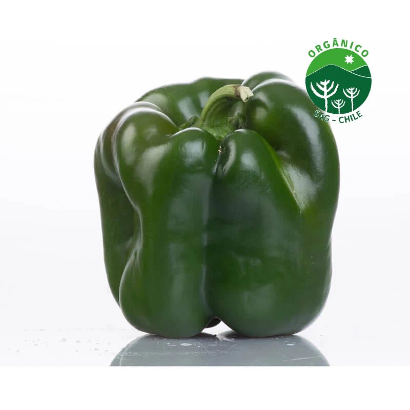 Pimenton verde orgánico un - VEGUS - Aldea Nativa