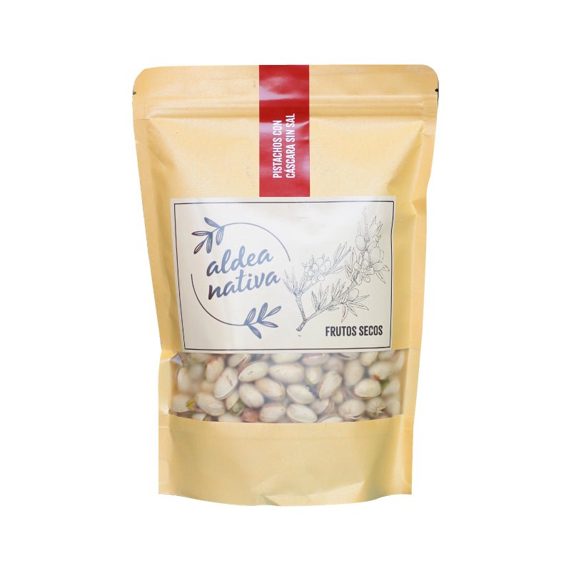 Pistachos Con Cascara Sin Sal Aldea Nativa 500 Gr - ALDEA NATIVA - Aldea Nativa