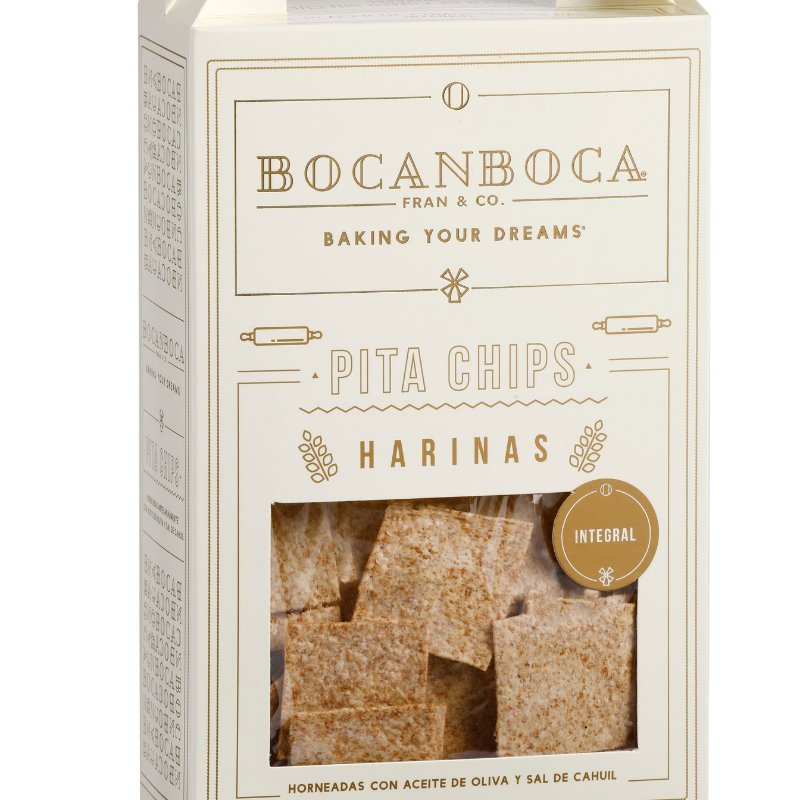 Pita Chips InteGral Bocanboca 200 Gr - BOCANBOCA - Aldea Nativa