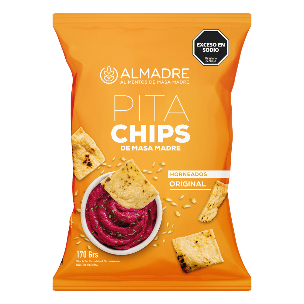 Pita chips original 170 gr Almadre - ALMADRE - Aldea Nativa