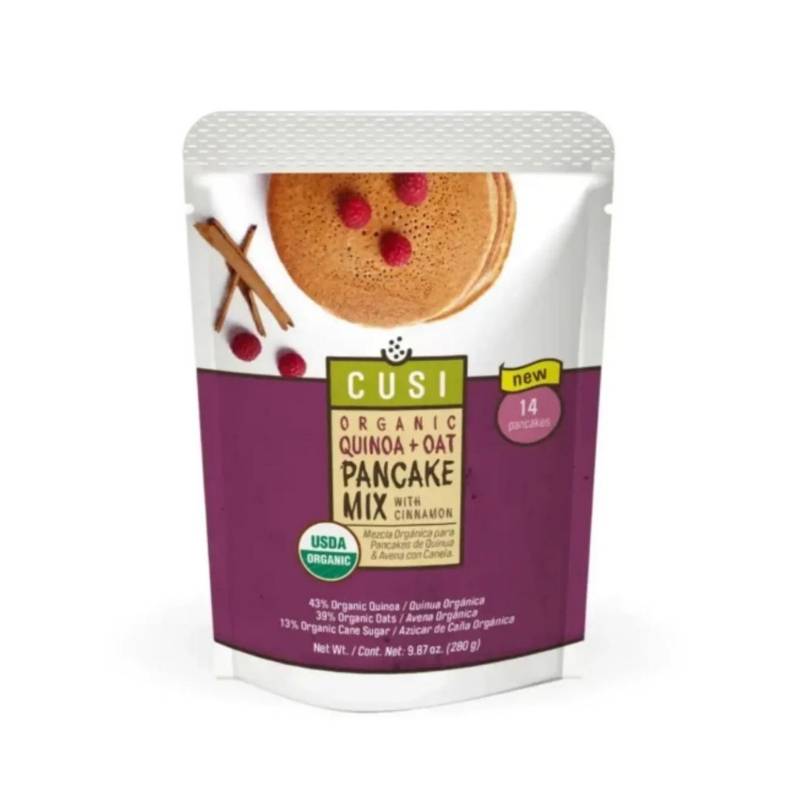 Premezcla Panqueques Quinoa Avena Canela Cusi 280 Gr - CUSI - Aldea Nativa
