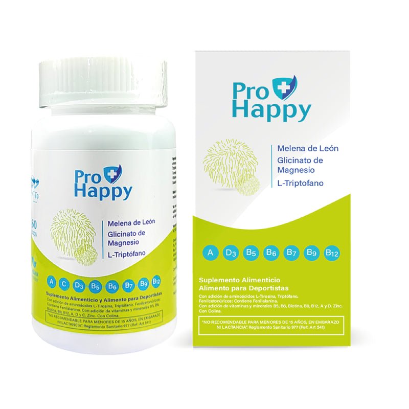 Pro Happy Bioswisslab 60 Cap - BIOSWISSLAB - Aldea Nativa