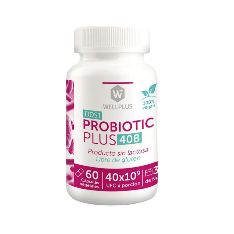 Probiotic Plus 40b Wellplus 60 Cap - WELLPLUS - Aldea Nativa
