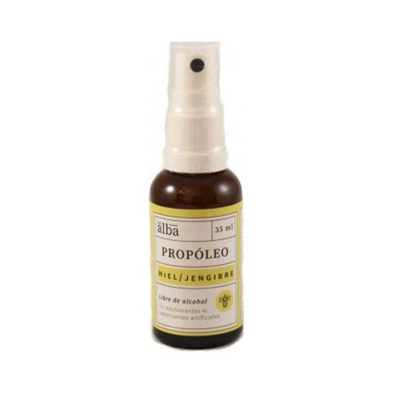 Propoleo Spray Miel Jengibre Apicola del Alba 35 Ml - APICOLA DEL ALBA - Aldea Nativa