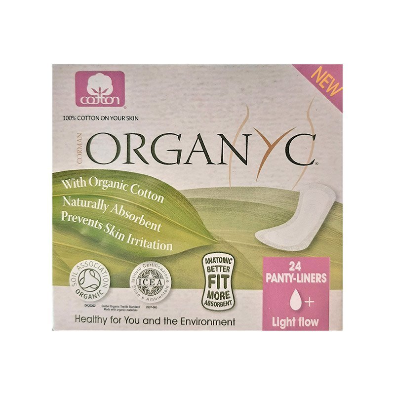 Protector Diario Ultra delgado Organyc 24 Un - ORGANYC - Aldea Nativa