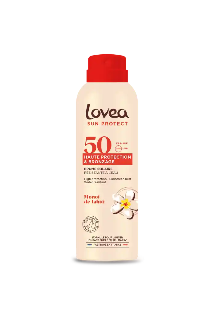 Bruma Alta Proteccion & Bronceado FPS50 Monoi de Thaiti 150 ML LOVEA