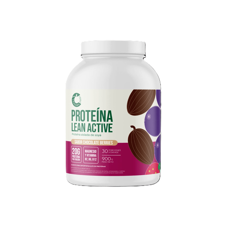 Proteina Lean Active Cacao Berries Cascara Foods 900 Gr - CASCARA FOODS - Aldea Nativa