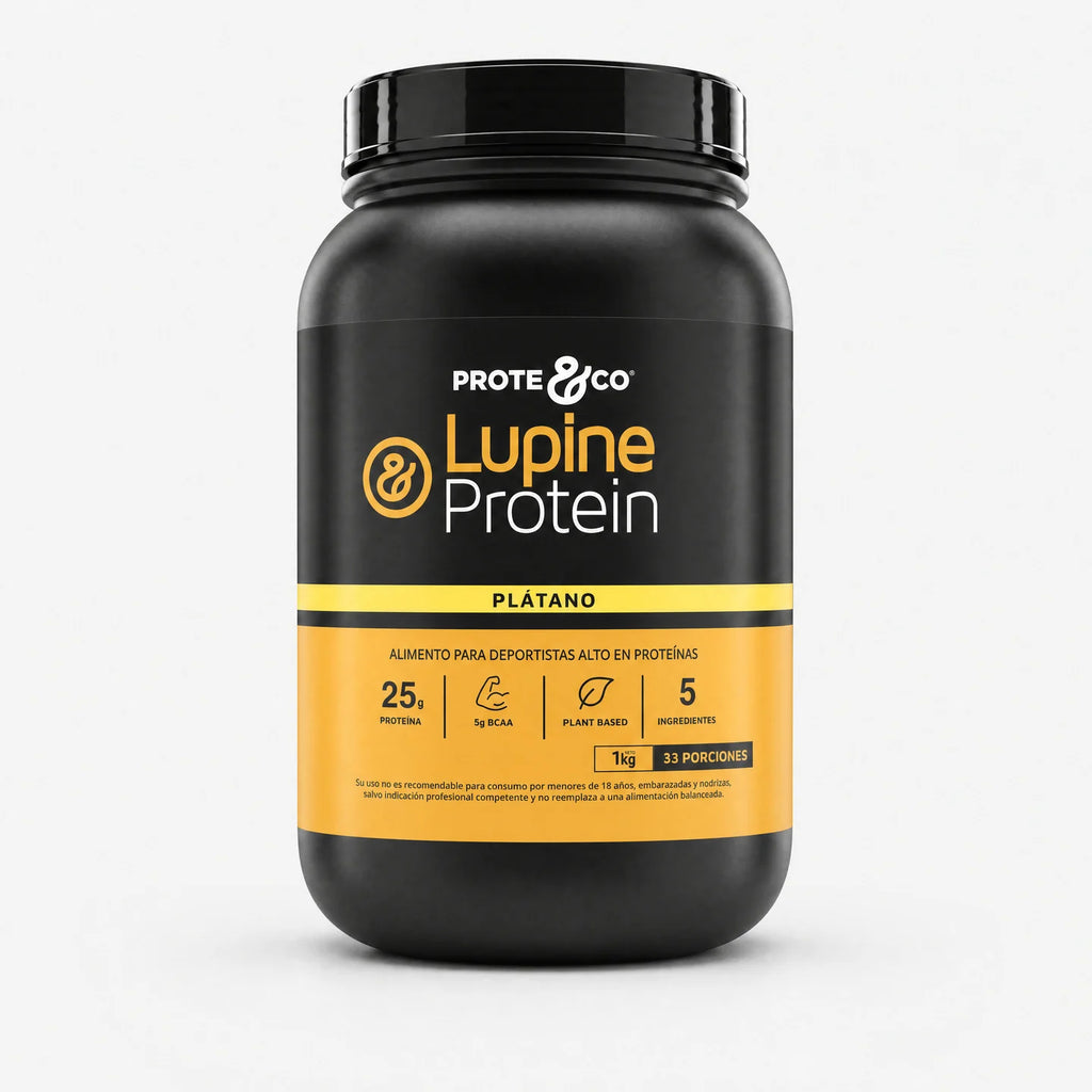 Lupine protein platano 1 KG PROTE&CO