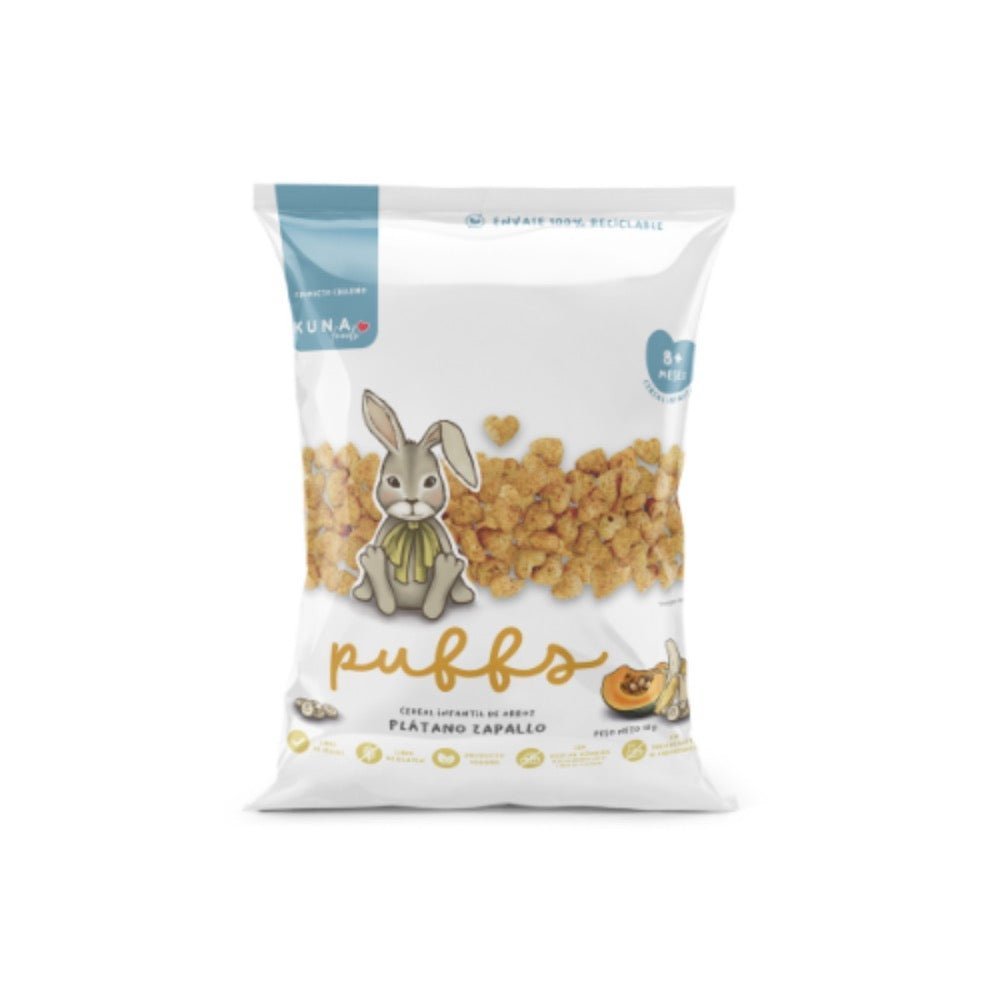 Puffs Platano Zapallo Kuna Foods 10 Gr - KUNA FOODS - Aldea Nativa