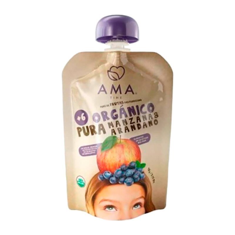 Pure Manzana Arandano Org Ama 90 Gr - AMA - Aldea Nativa