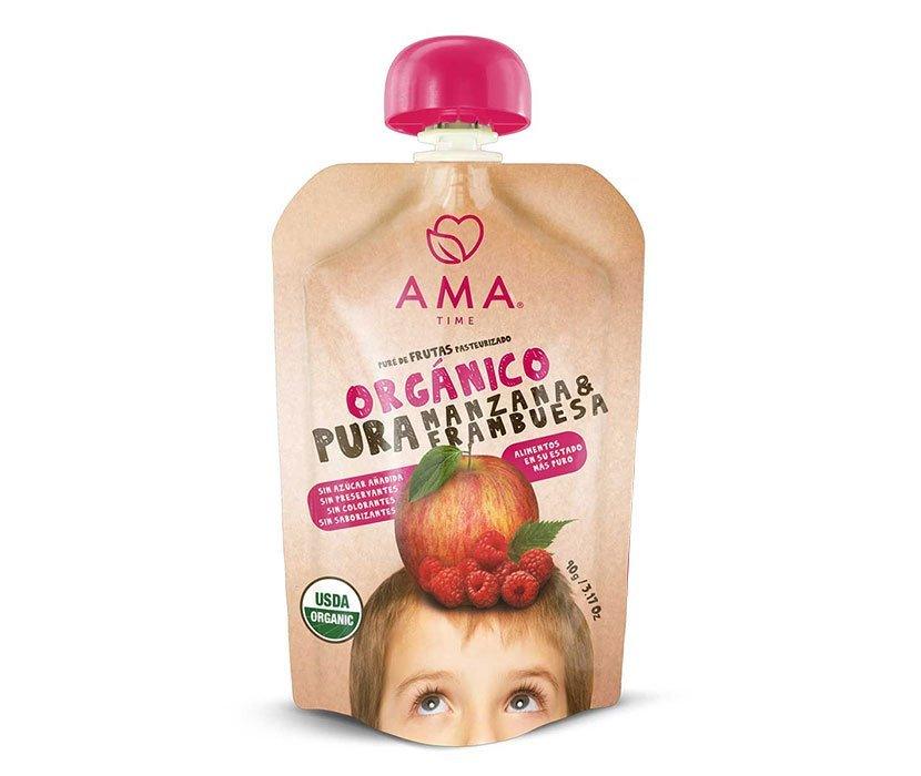 Pure Manzana Frambuesa Org Ama 90 Gr - AMA - Aldea Nativa
