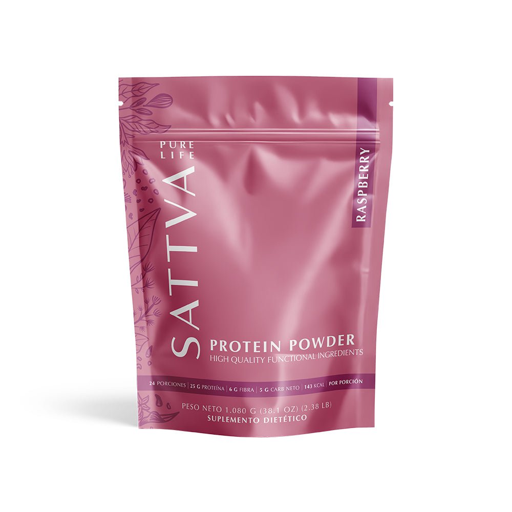 Pure Protein Raspberry 1.08 kg Sattva Pure Life - SATTVA - Aldea Nativa