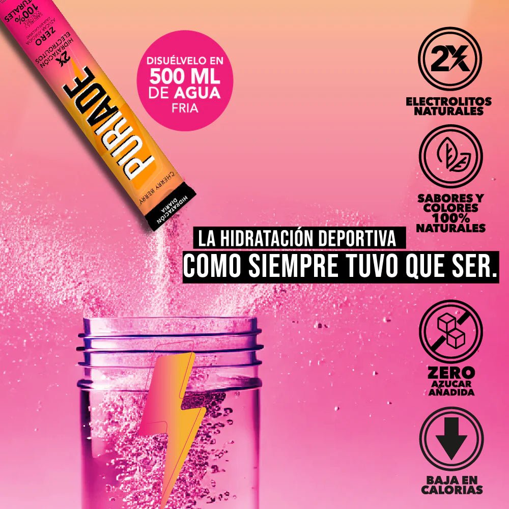 Puri Cherry Bery Doypack 12 un Drikpuri - PURIDRINKS - Aldea Nativa