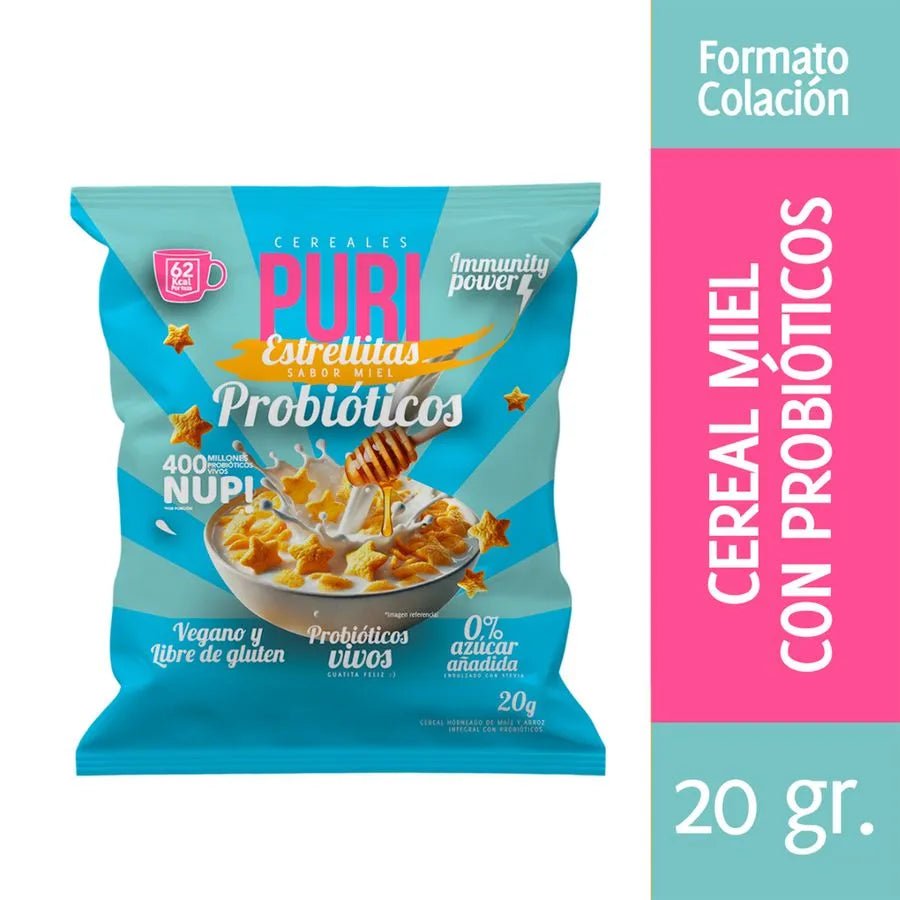 Puri estrellitas 20 gr Puri - PURISNACKS - Aldea Nativa