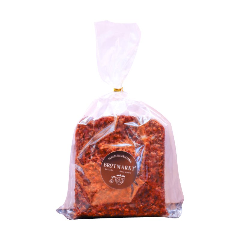 Queque individual Zanahoria Nuez Naranja Brotmarkt 190 gr - BROTMARKT - Aldea Nativa