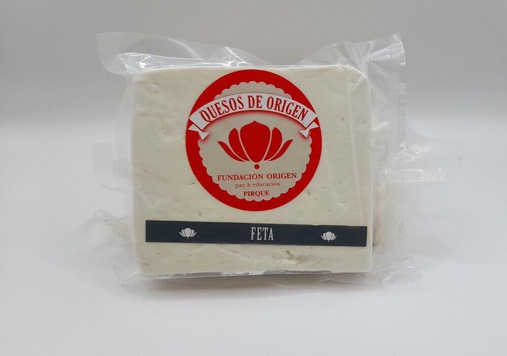 Queso de cabra feta 200 gr Fundación Origen - FUNDACION ORIGEN - Aldea Nativa