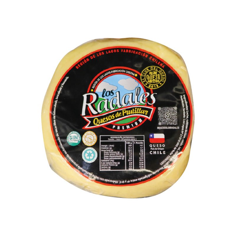 Queso mantecoso 1 kg Radales - RADALES - Aldea Nativa