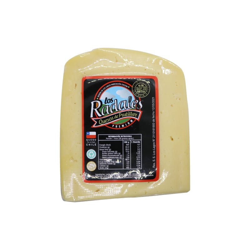 Queso mantecoso 250 gr Radales - RADALES - Aldea Nativa