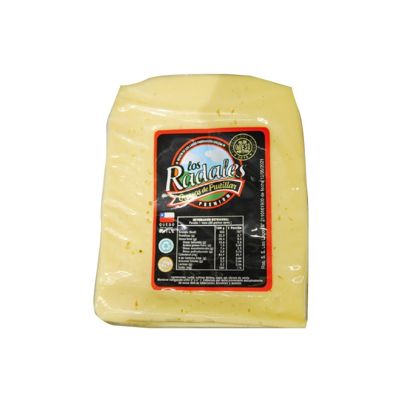 Queso mantecoso 500 gr Radales - RADALES - Aldea Nativa