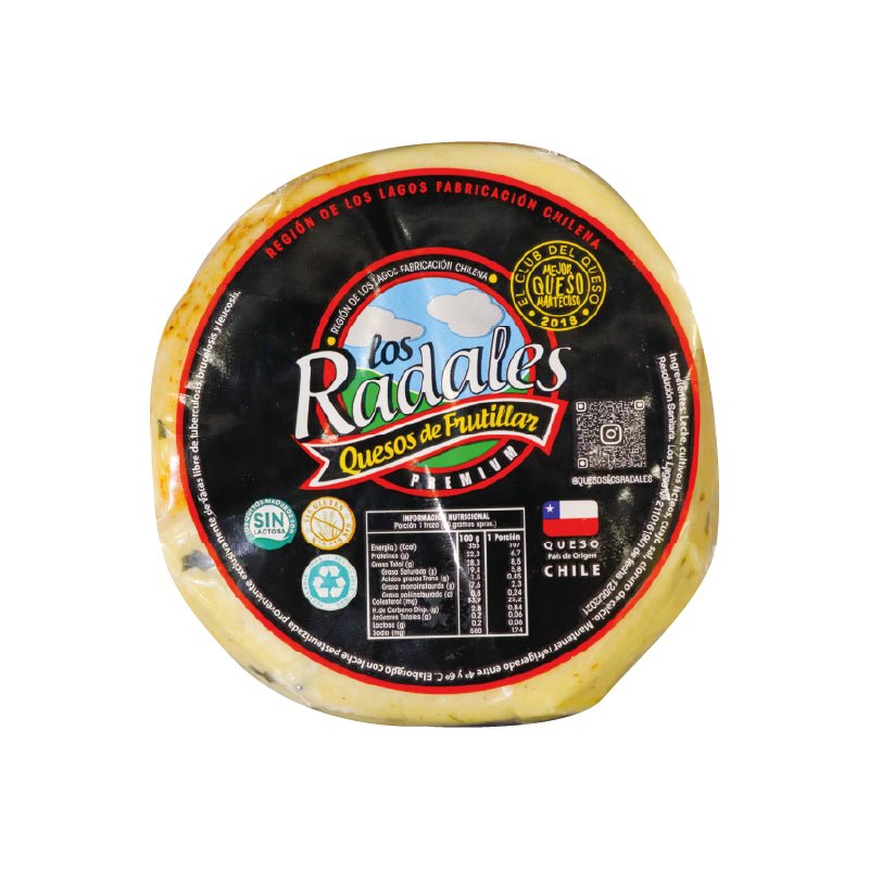 Queso mantecoso Mix especies 700 gr Radales - RADALES - Aldea Nativa