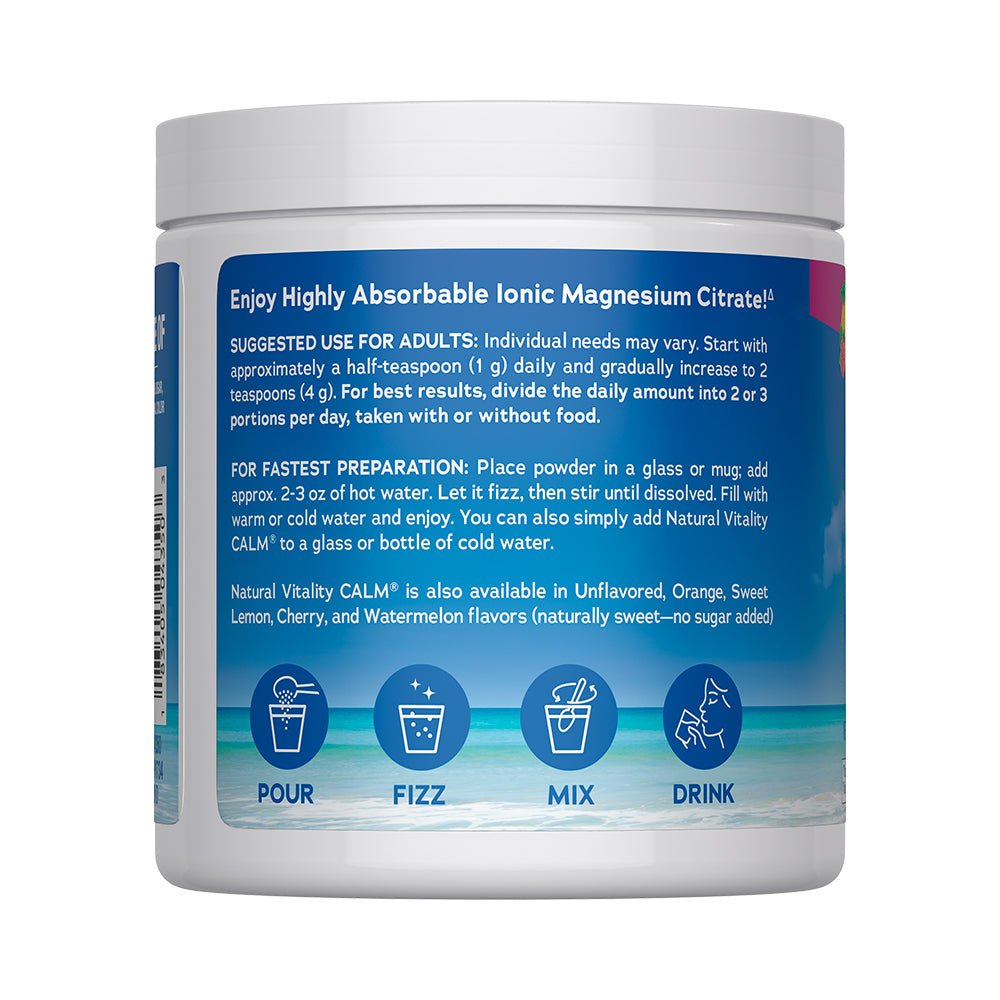 RASPBERRY LEMON EN POLVO 227 GR CALM - CALM - Aldea Nativa