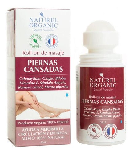 Roll On Masaje piernas 3 en 1 50 ml Naturel - NATUREL - Aldea Nativa