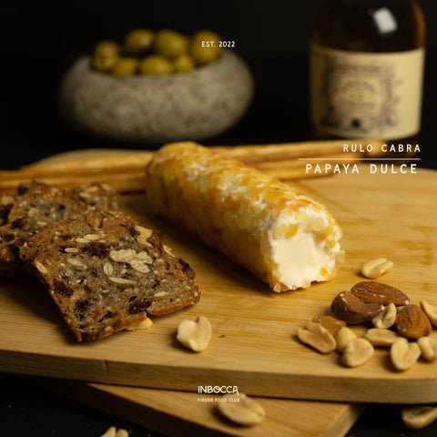 Rulo cabra papaya 110 gr Inbocca - INBOCCA - Aldea Nativa
