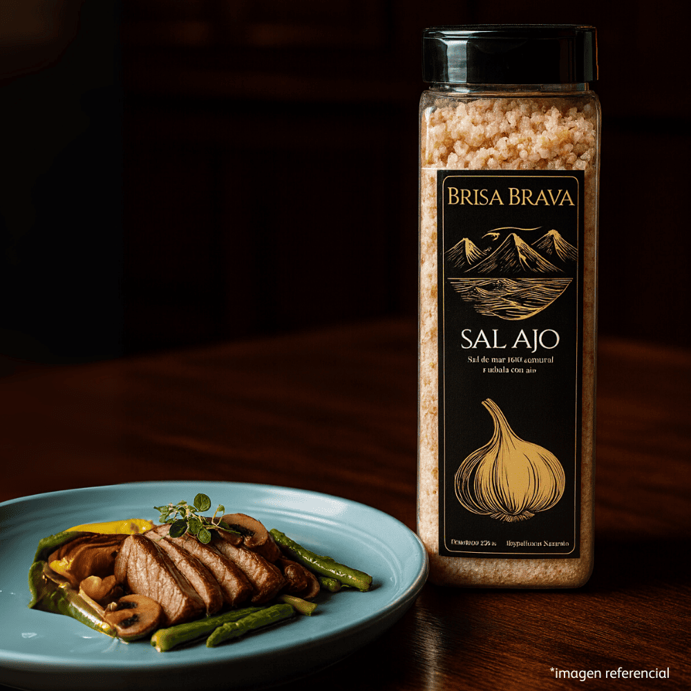 Sal ajo 900 gr Brisa Brava - BRISA BRAVA - Aldea Nativa