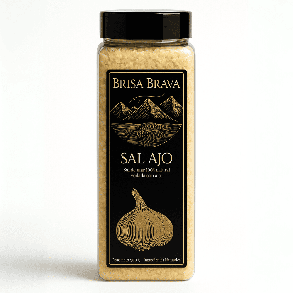 Sal ajo 900 gr Brisa Brava - BRISA BRAVA - Aldea Nativa
