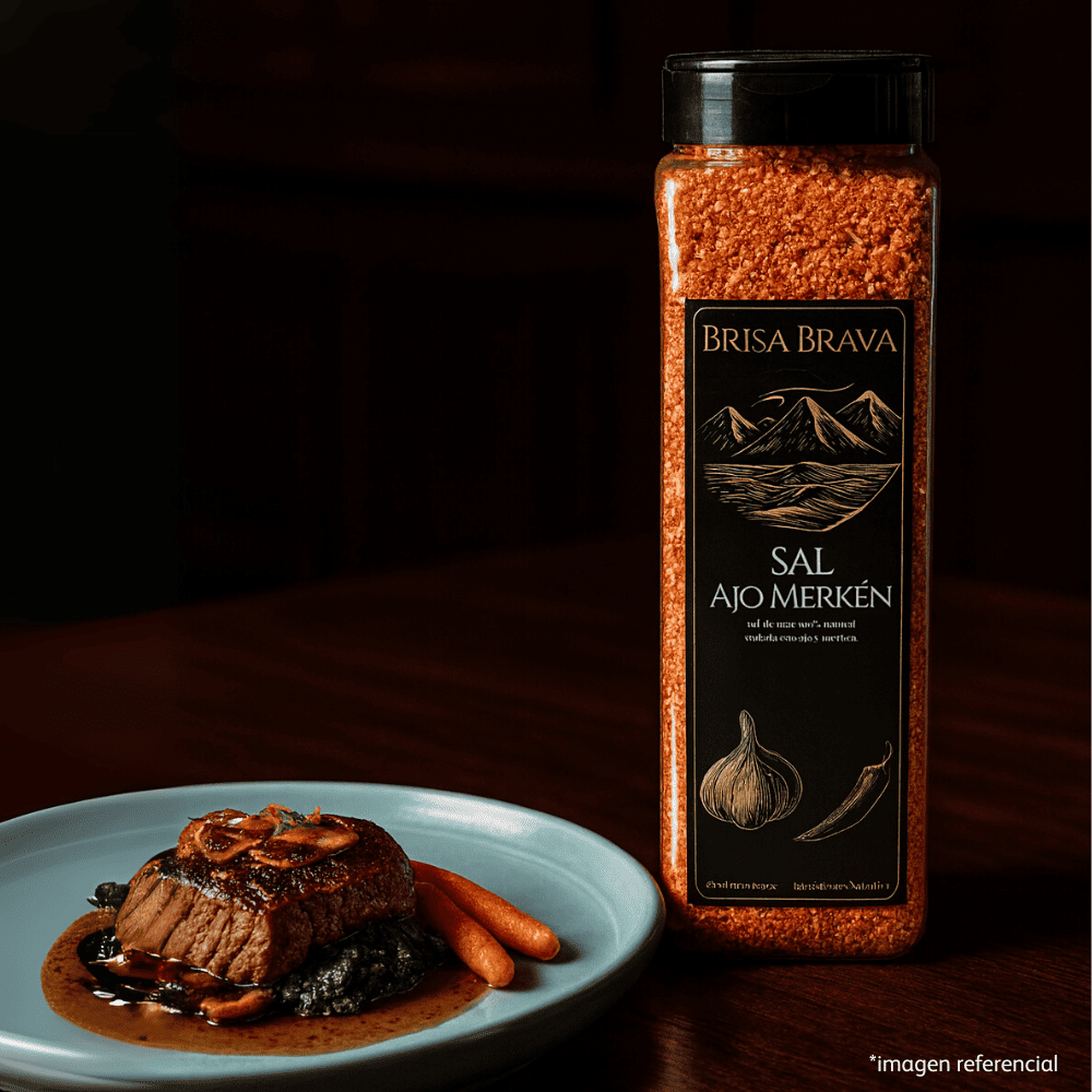 Sal ajo merken 900 gr Brisa Brava - BRISA BRAVA - Aldea Nativa