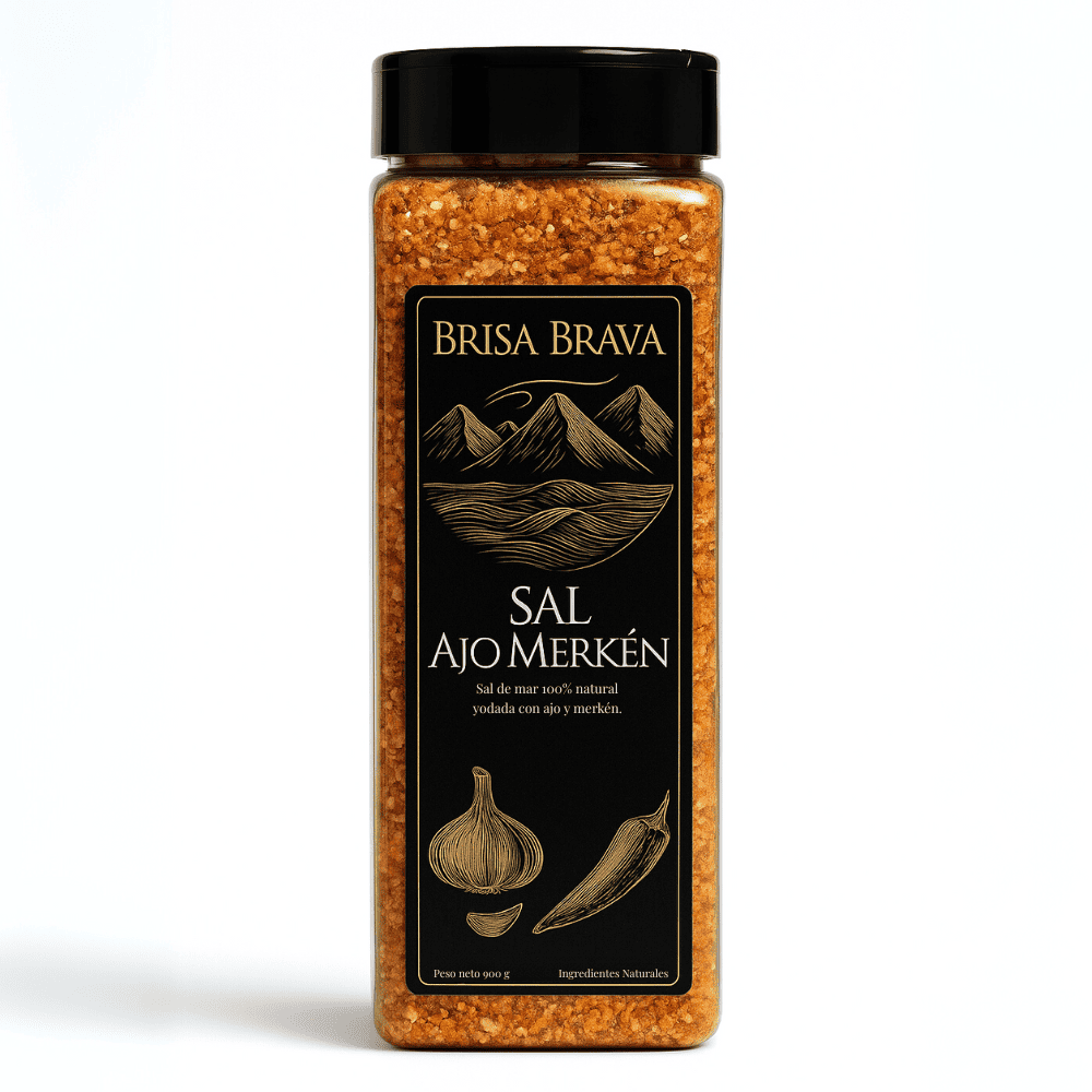 Sal ajo merken 900 gr Brisa Brava - BRISA BRAVA - Aldea Nativa