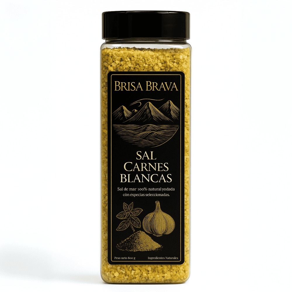 Sal carnes blancas 800 gr Brisa Brava - BRISA BRAVA - Aldea Nativa