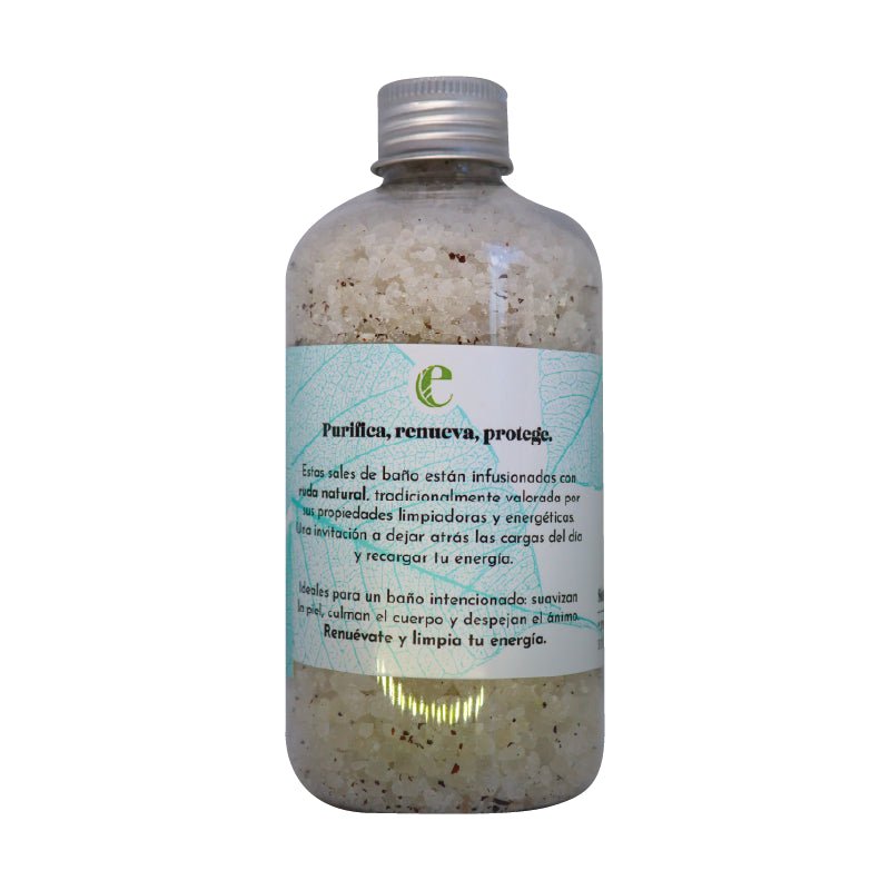 Sal de baño Ruda 320 gr Esencia Nativa - ESENCIA NATIVA - Aldea Nativa