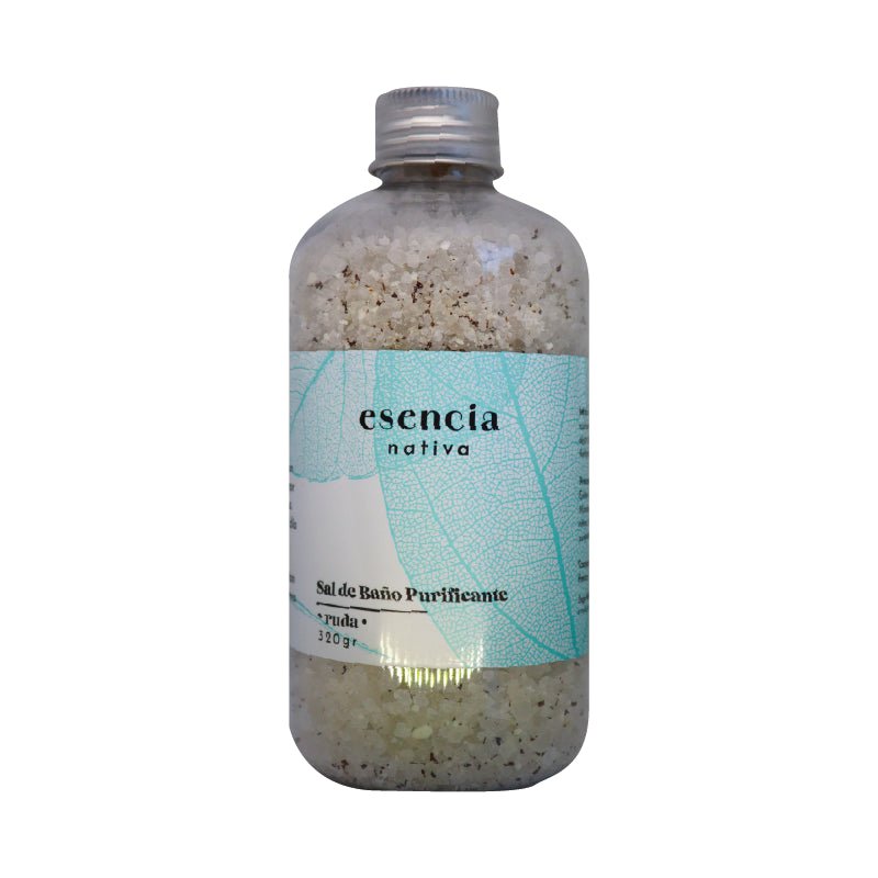 Sal de baño Ruda 320 gr Esencia Nativa - ESENCIA NATIVA - Aldea Nativa