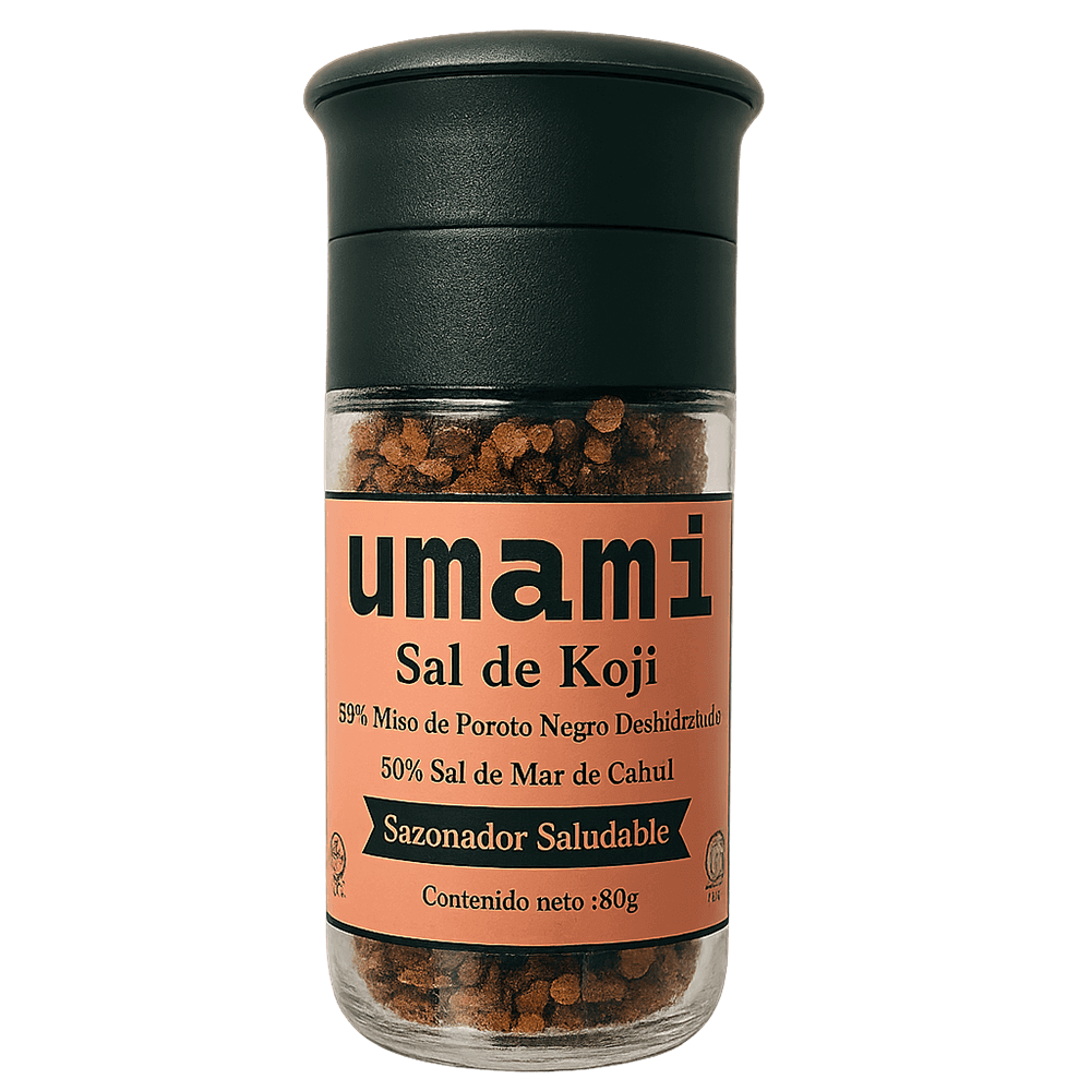 Sal de Koji poroto negro 80 gr Umami - UMAMI - Aldea Nativa