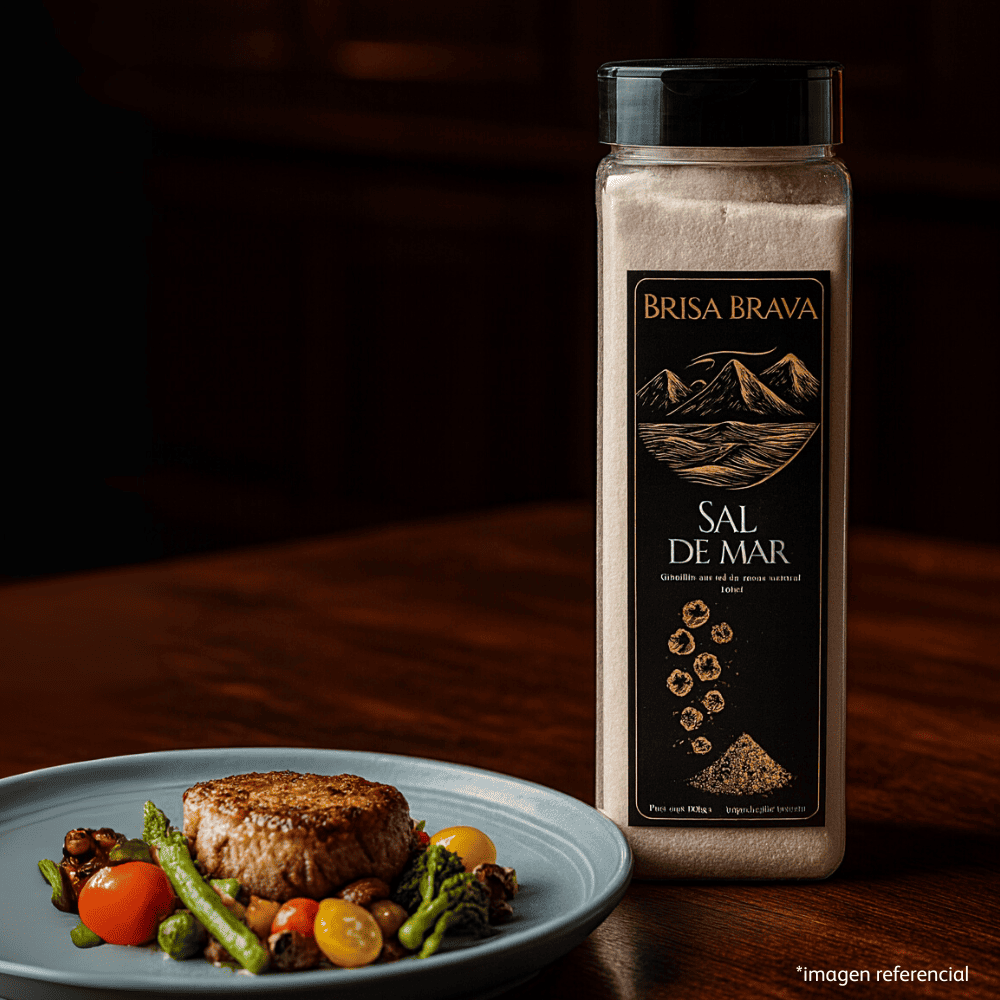 Sal de mar 850 gr Brisa Brava - BRISA BRAVA - Aldea Nativa