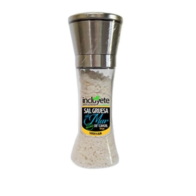 Sal Gruesa De Mar De Mahil Sabor Ajo Incluyete 150 Gr - INCLUYETE - Aldea Nativa