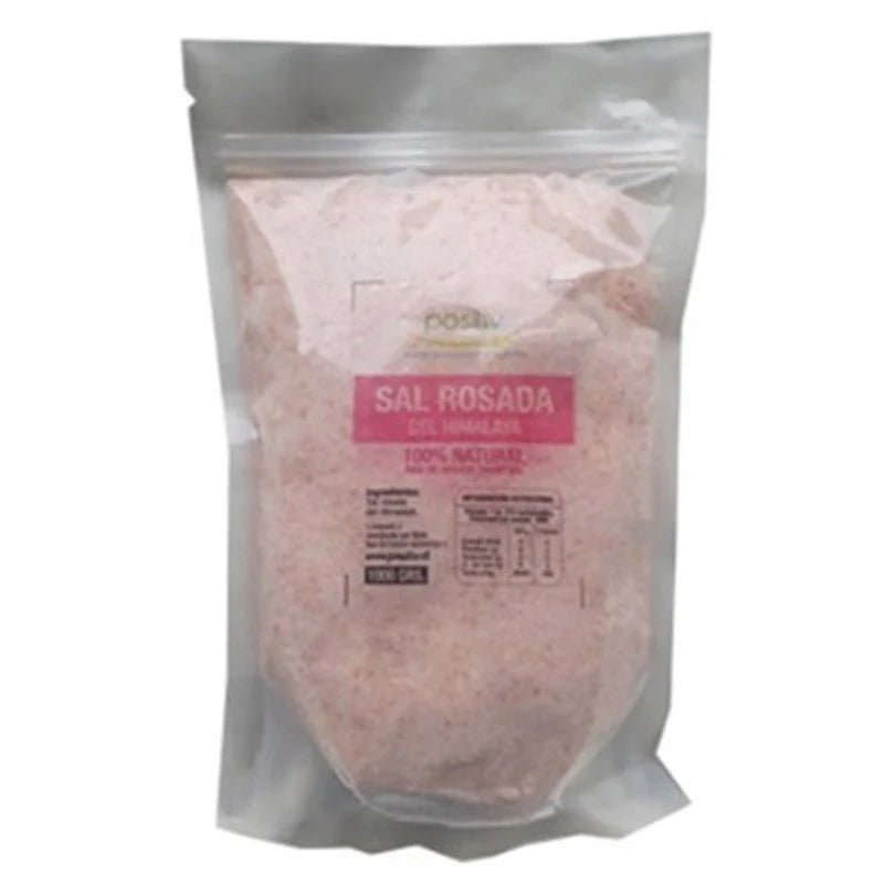 Sal Rosada Fina Positiv 1 Kg - POSITIV - Aldea Nativa