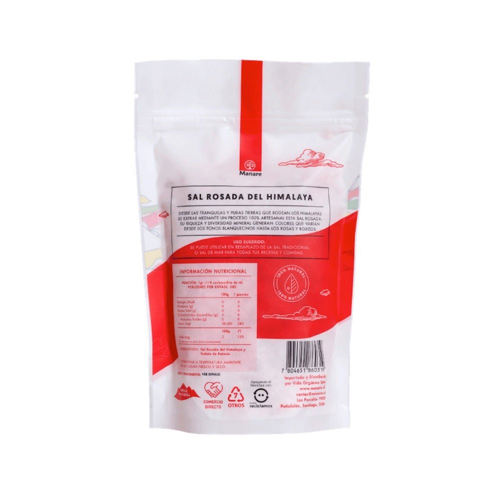 Sal Rosada Gruesa Manare 500 Gr - MANARE - Aldea Nativa
