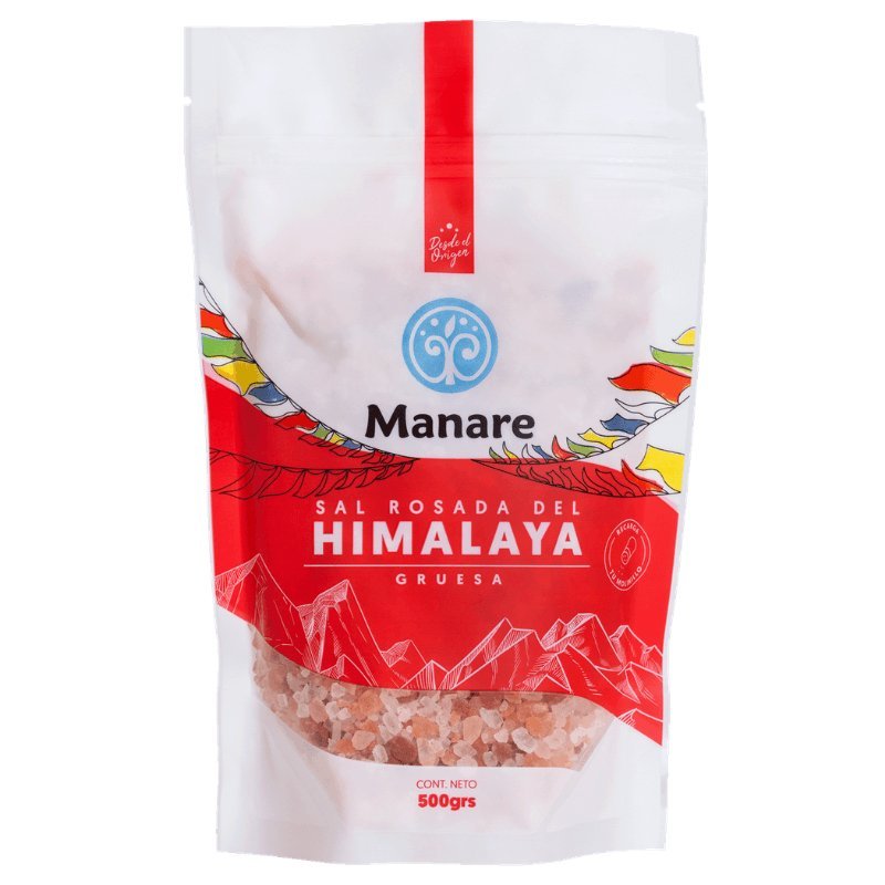 Sal Rosada Gruesa Manare 500 Gr - MANARE - Aldea Nativa