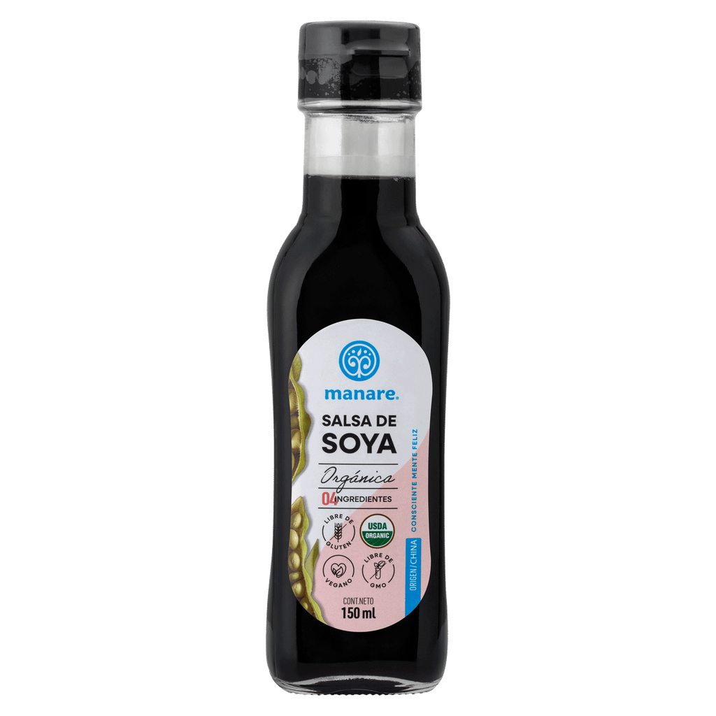 Salsa de Soya Manare 150 Ml - MANARE - Aldea Nativa