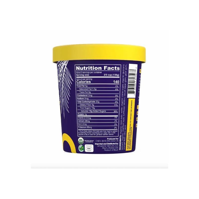 Scoopable Acai Con Guarana Nativo 500 Gr - NATIVO ACAI - Aldea Nativa